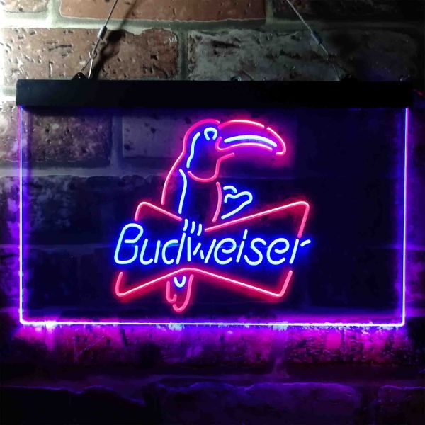 Budweiser Parrot Neon-Like LED Sign